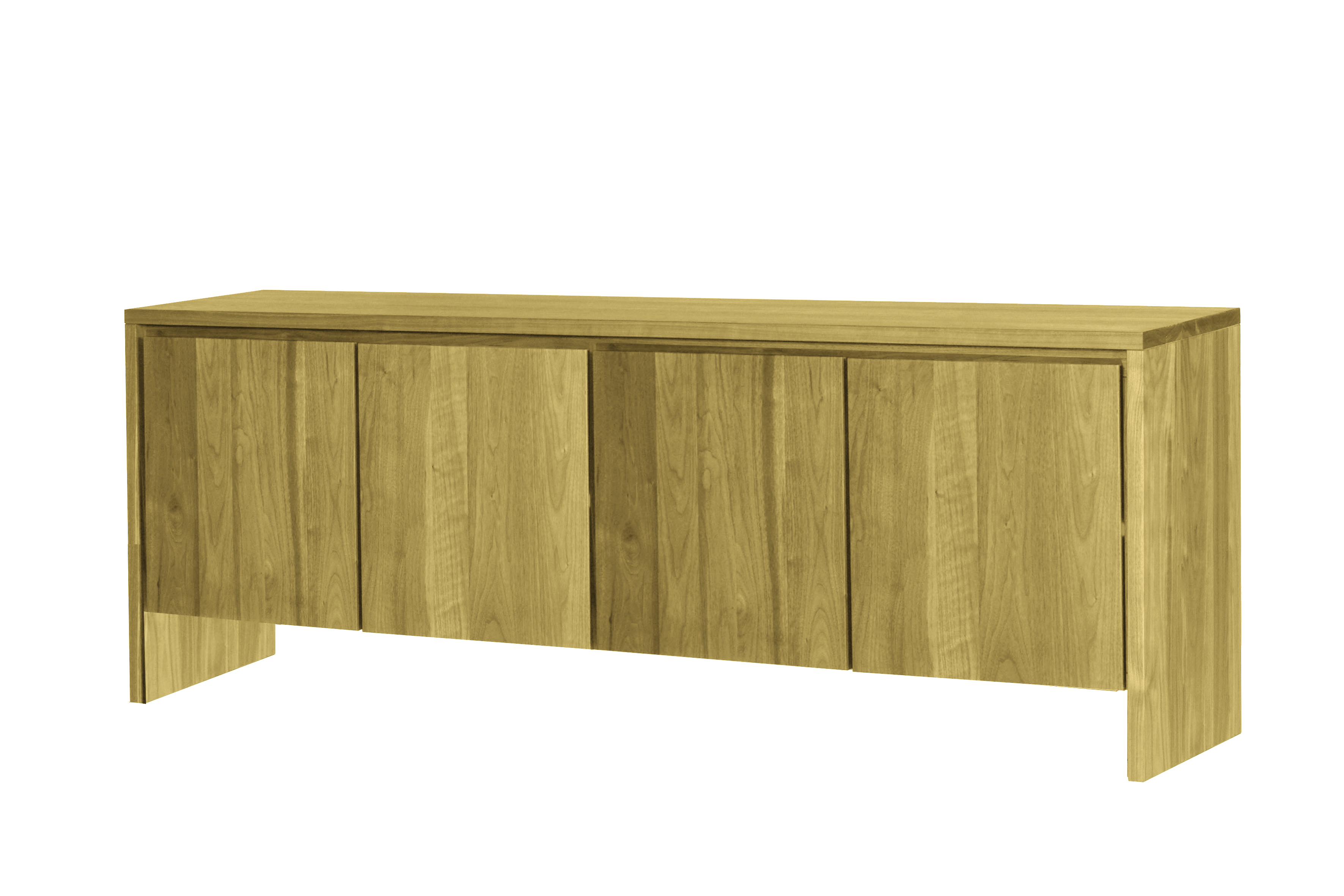 Forest eiken dressoir 4 drs Eiken